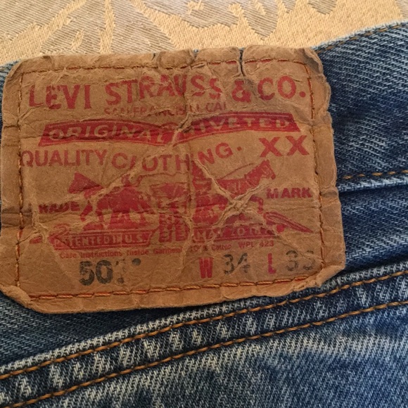 Levi’s vintage 501 straight leg button fly jeans - Picture 14 of 16